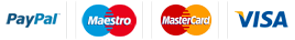 Zahlungsmethoden: PayPal und Kreditkarten